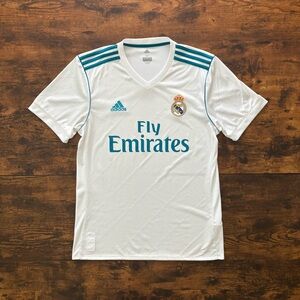 Real Madrid 2017/18 Home Soccer Jersey
